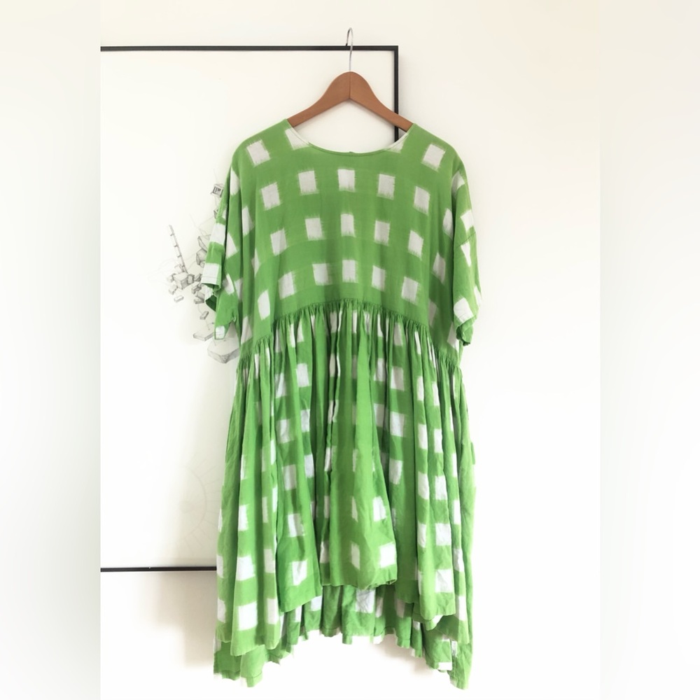 Norblack Norwhite Ikat Mini Dover Dress